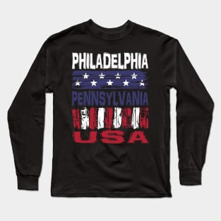 Philadelphia Pennsylvania USA T-Shirt Long Sleeve T-Shirt